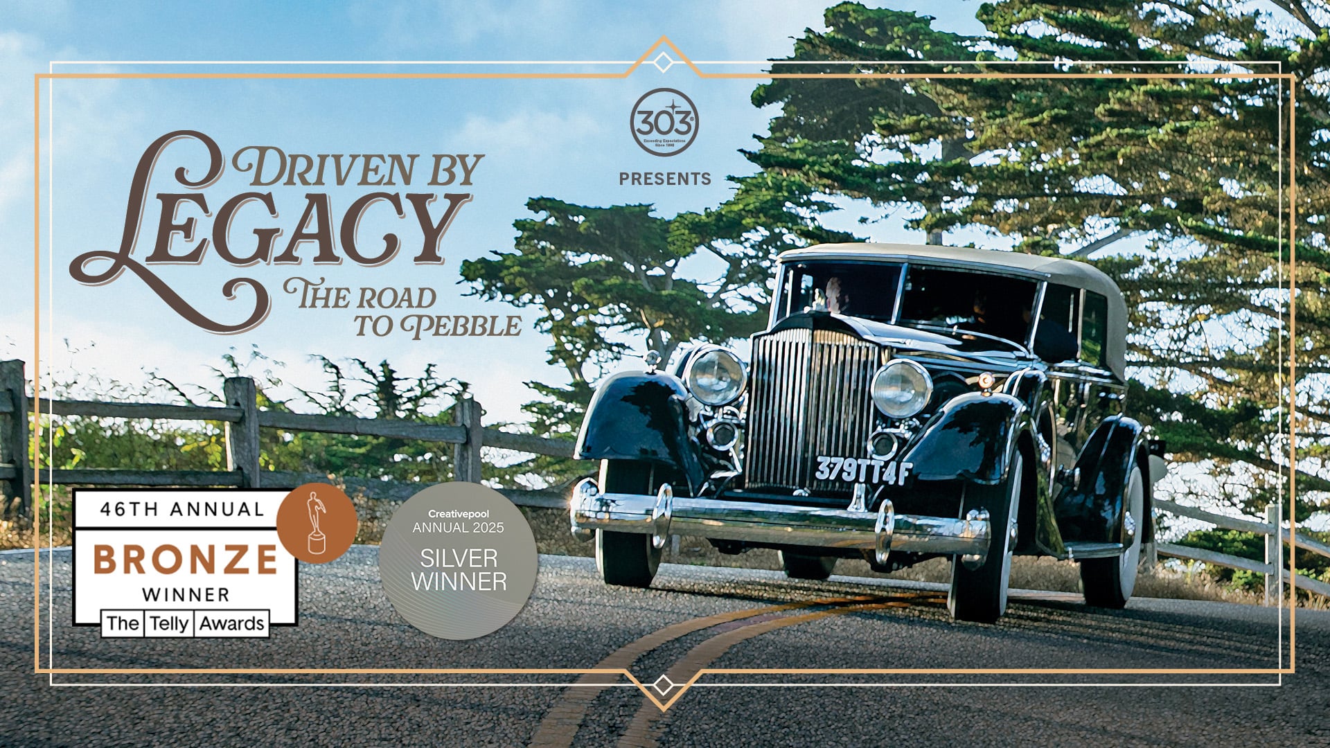 Driven by Legacy: The Road to Pebble — Long-Form Storytelling edited by JB Visions